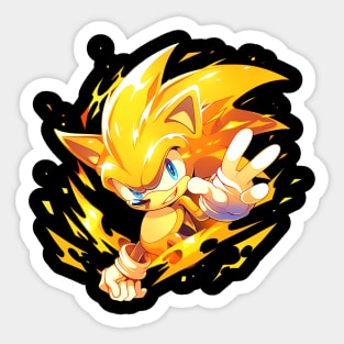 ultra super sonic Sticker